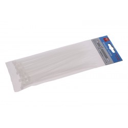 Pásky vázací 200x3.6mm 50ks bílá