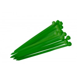 Pásky vázací 120x4.8mm 50ks zelené