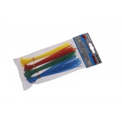 Pásky vázací 150x2.5mm 100ks barevné