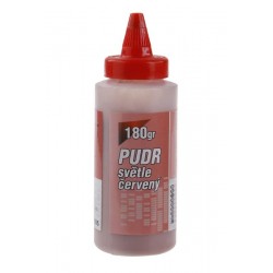 Pudr 180g světle červený