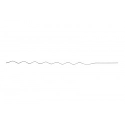 Tyč spirálová k rajčatům 7mm 180cm stříbrná