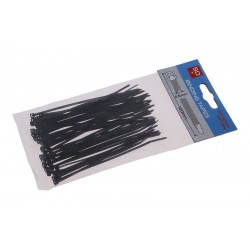 Pásky vázací 120x2.5mm 50ks černá