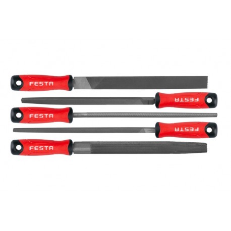 Sada pilníků FESTA 5ks 250mm/hrubost 2