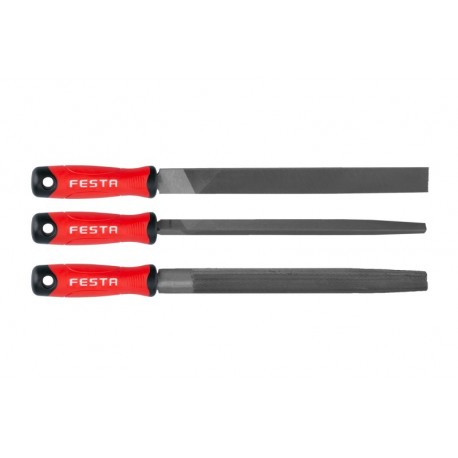 Sada pilníků FESTA 3ks 250mm/hrubost 2