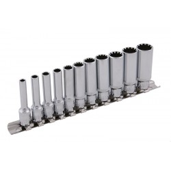 Sada hlavic DRIVELOCK CrV 12ks 1/4" (4-13mm)