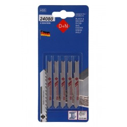 Plátky do přímočaré pily HSS B&D 50/1mm 5ks 11412