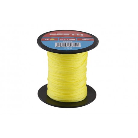 Provázek zednický FESTA 1.7mm 50m žlutý