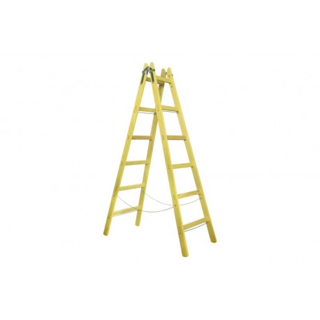 Štafle dřevěné EXPERT  6 příček, výška 196,5cm