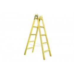 Štafle dřevěné EXPERT  5 příček, výška 166,5cm (D)