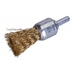 Kartáč rotační koncový vlnitý WESTBERG 17mm stopka