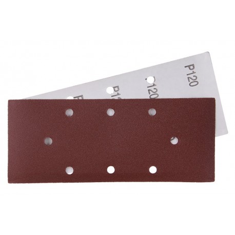 Papír brusný WESTBERG  93x230mm P120 8otvorů 5ks