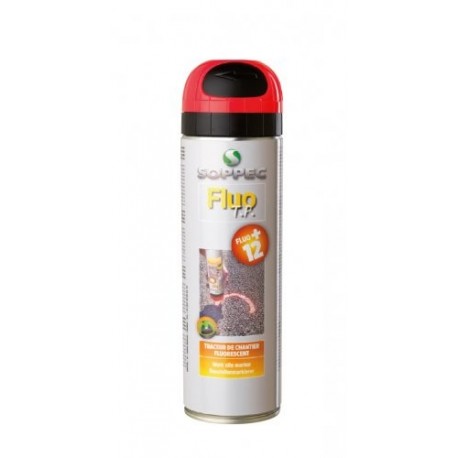 Sprej fluorescenční FLUO 12M červený 500ml