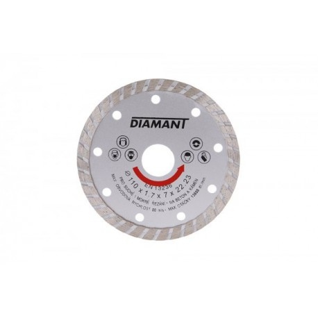 Kotouč diamantový DIAMANT 110x1.7x22.2mm TURBO