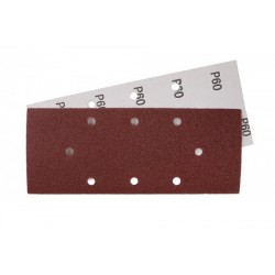 Papír brusný 93x230mm P60 8otvorů 5ks