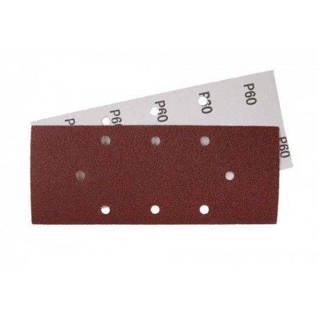 Papír brusný 93x230mm P60 8otvorů 5ks