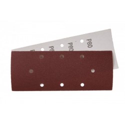 Papír brusný 93x230mm P80 8otvorů 5ks