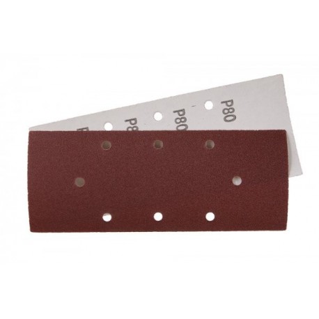 Papír brusný 93x230mm P80 8otvorů 5ks