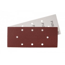 Papír brusný 93x230mm P100 8otvorů 5ks