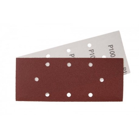 Papír brusný 93x230mm P100 8otvorů 5ks