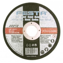Kotouč řezný FESTA na kov 125x1. 0x22. 2mm
