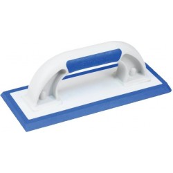 Hladítko plastové 95x240mm podkladová guma pod uhlem, kulaté rohy 0370