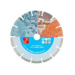 Kotouč diamantový DIAMANT 180x2.3x22.2mm segment