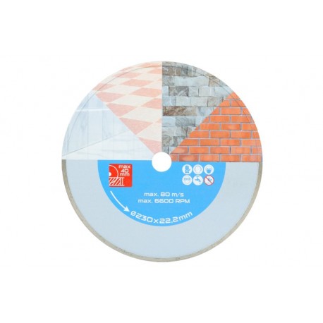 Kotouč diamantový WESTBERG 230x2.4x22.2mm plný